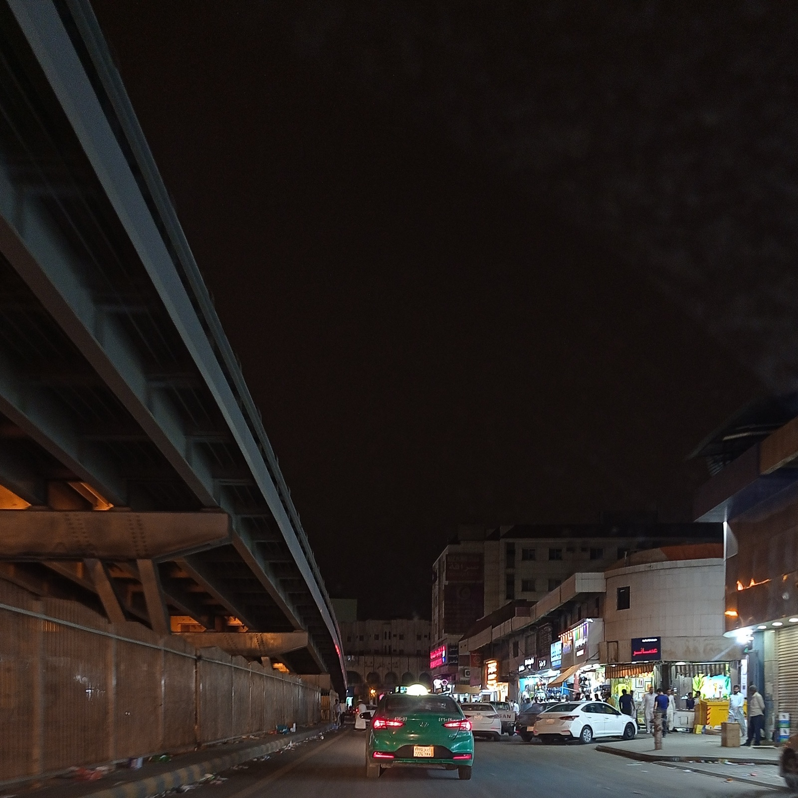 A street in Riyadh, Saudi Arabia