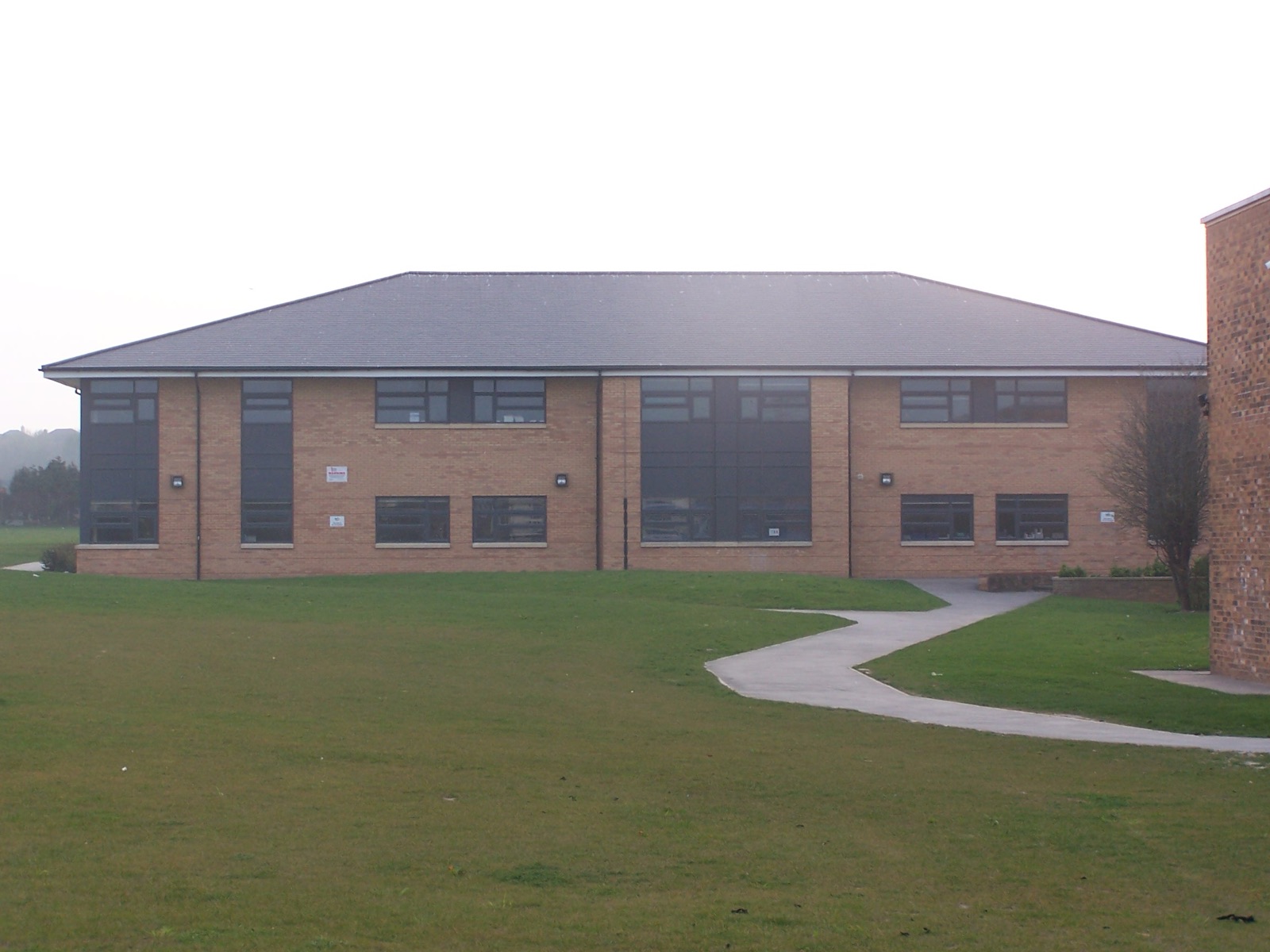 An English secondary school building